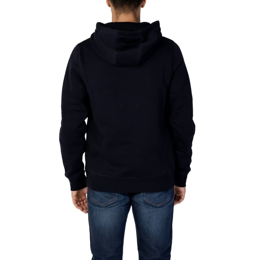 Tommy Hilfiger hettegenser i blå bomull
