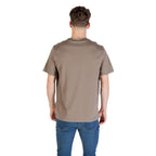 Calvin Klein Jeans Brun T-skjorte i bomull