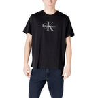 Calvin Klein Jeans Svart T-skjorte i bomull
