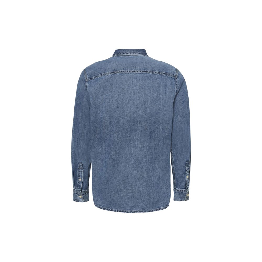 Calvin Klein Jeans blå denimskjorte