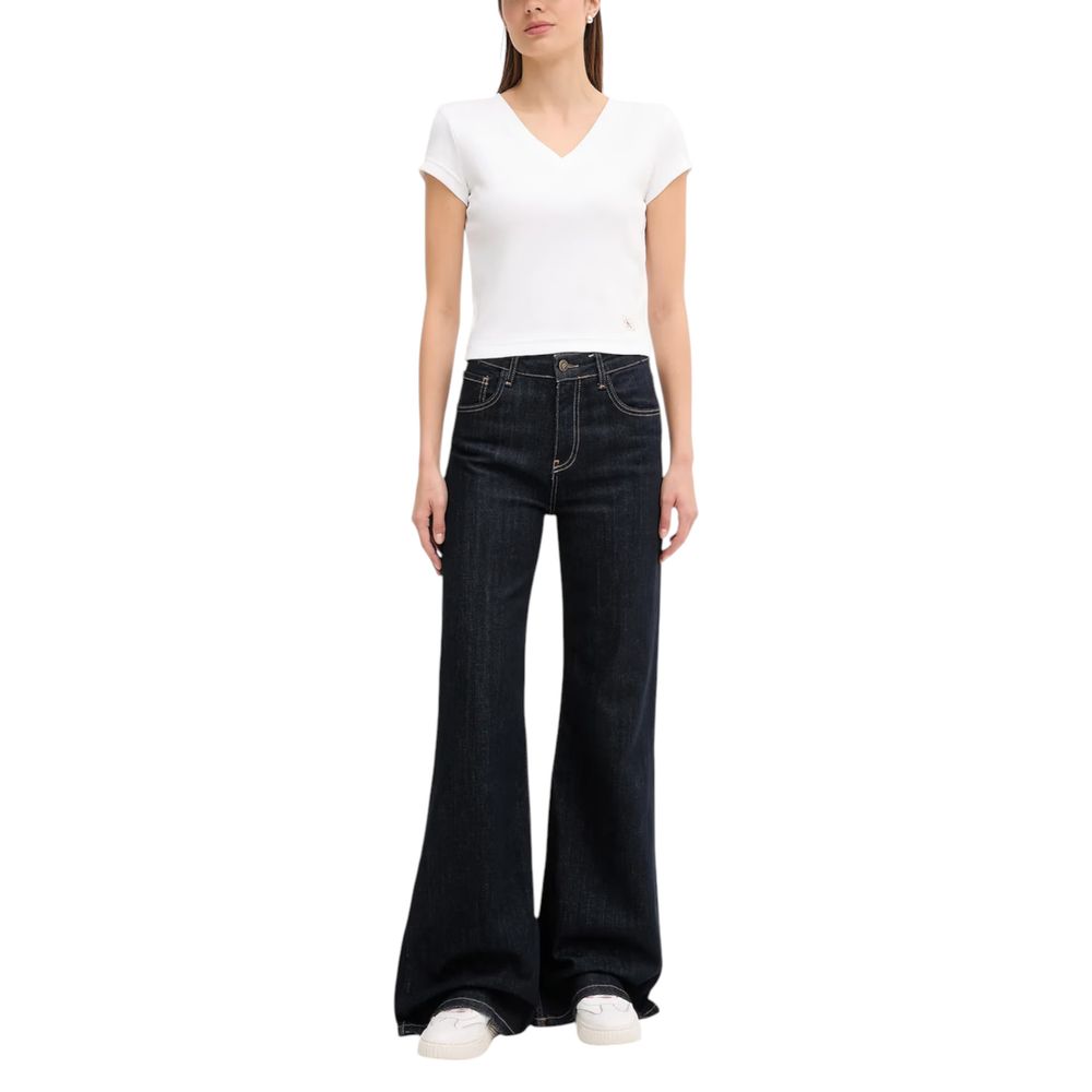 Calvin Klein Jeans Hvit T-skjorte i bomull
