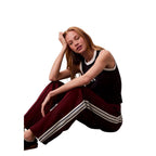 Calvin Klein Jeans Bordeaux Cotton Joggers (Workout Pants)