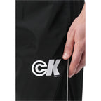 Calvin Klein Jeans Svarte Joggebukser i Polyester (Treningsbukser)