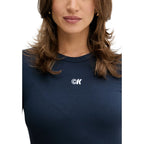Calvin Klein Jeans Blue Modal Long Dress
