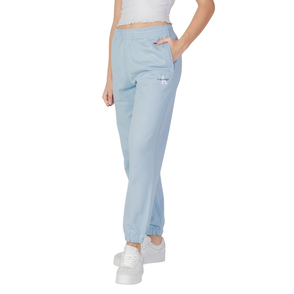 Calvin Klein Jeans Blå Joggebukse i Bomull (Treningsbukse)