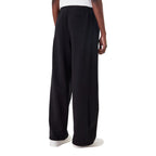 Calvin Klein Jeans Svarte Joggebukser i Bomull (Treningsbukser)