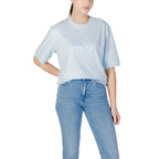 Calvin Klein Jeans T-skjorte i blå bomull