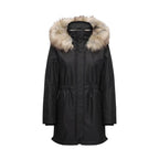 Only Black Recycled Polyester Parka