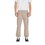Calvin Klein Jeans Brown Cotton Cargo Pants