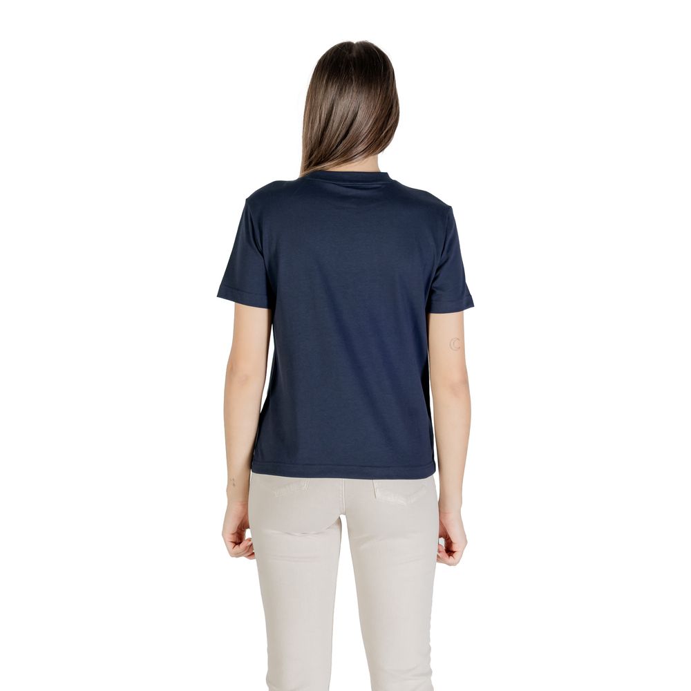 Calvin Klein Jeans T-skjorte i blå bomull