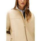 Tommy Hilfiger Beige Bomber i Bomull