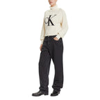 Calvin Klein Jeans Beige Bomullsgenser