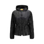 Parajumpers Svart Nylon Hel Lang Jakke