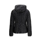 Parajumpers Svart Nylon Hel Lang Jakke