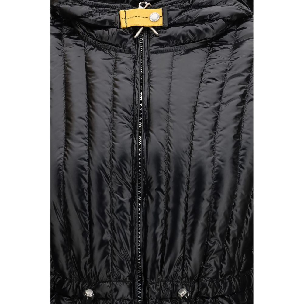 Parajumpers Svart Nylon Hel Lang Jakke