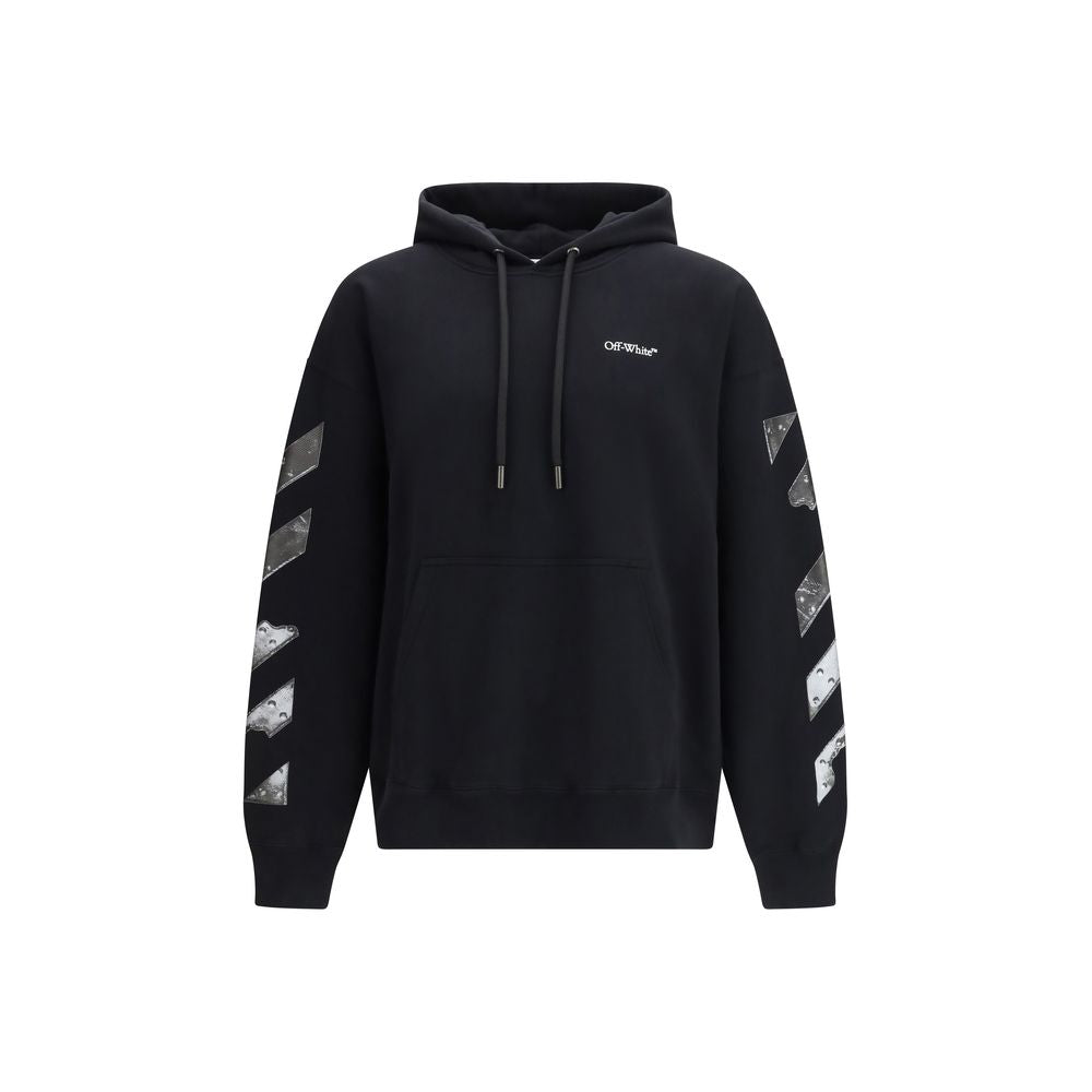 Off-White Svart Bomullsgenser