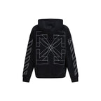 Off-White Svart Bomullsgenser