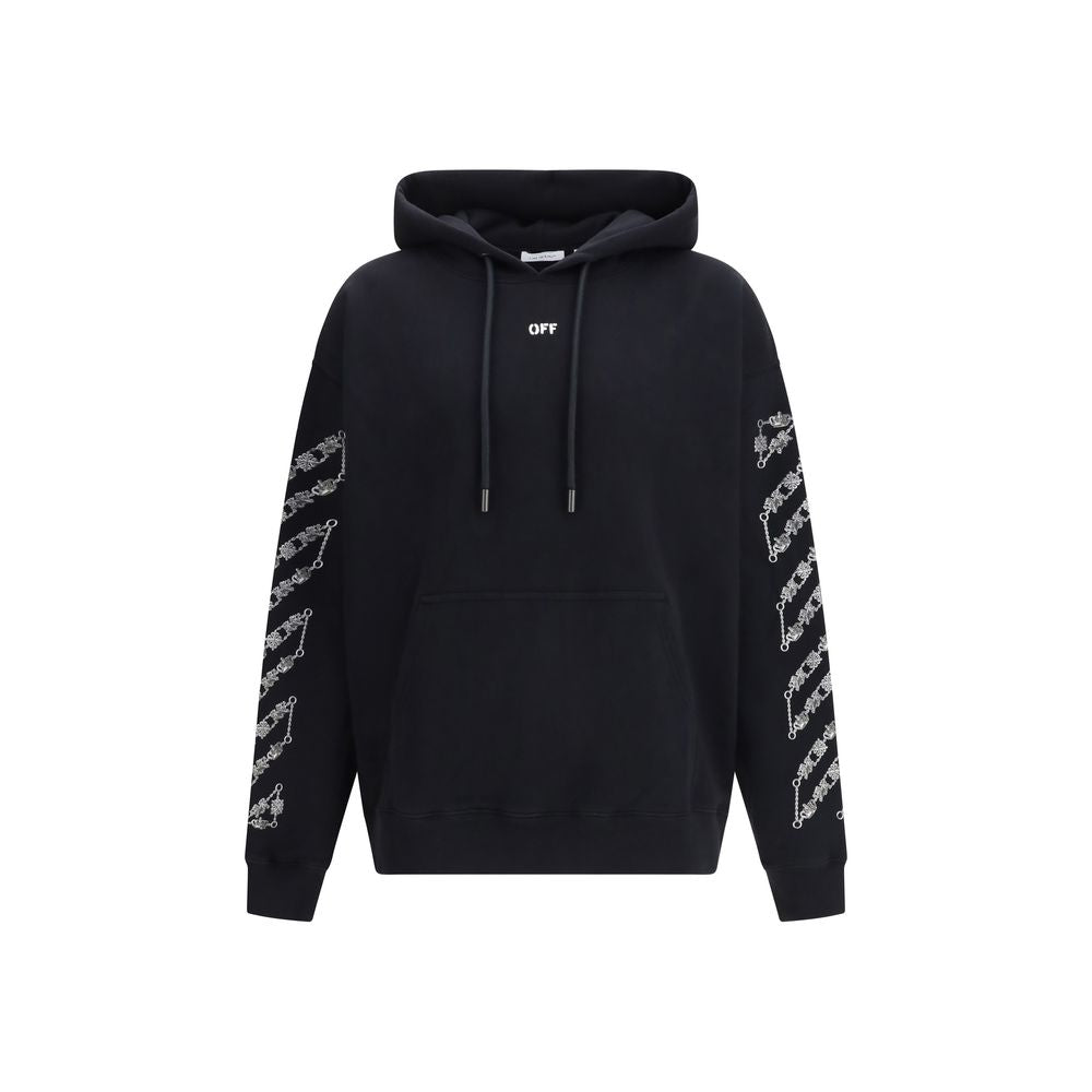 Off-White Svart Bomullsgenser