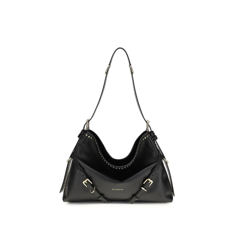 Givenchy svart kalveskinns Bos Taurus-skulderveske