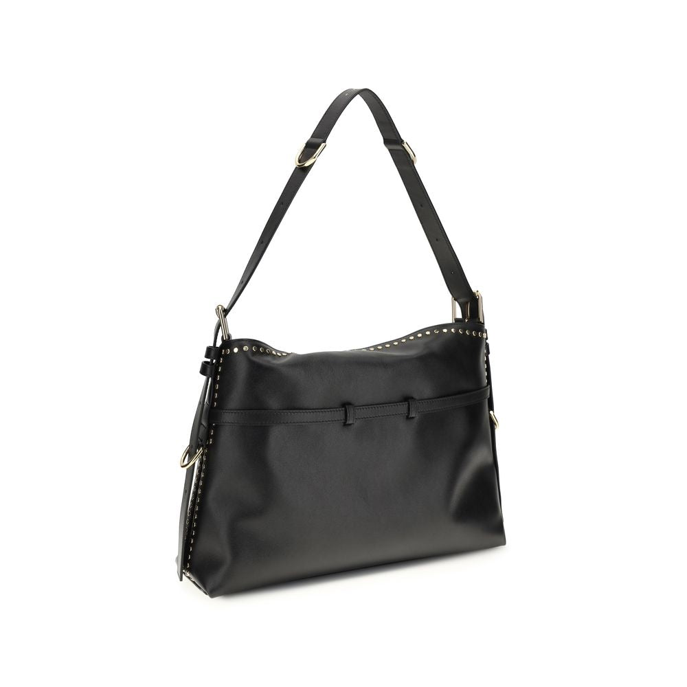 Givenchy svart kalveskinns Bos Taurus-skulderveske