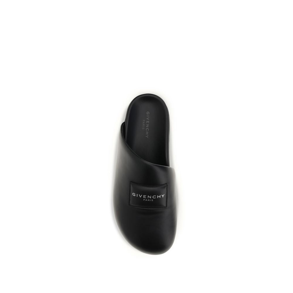 Givenchy Svarte mules i kalveskinn (Bos Taurus)