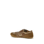Balmain Beige Kalveskinn Bos Taurus Sportssko