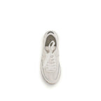 Brunello Cucinelli hvite lave sneakers i kalveskinn