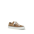 Brunello Cucinelli Beige Kalveskinn Bos Taurus lave sneakers