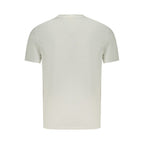 Calvin Klein hvit bomulls-T-skjorte for menn