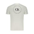 Calvin Klein Bianco Cotton Men T-Shirt