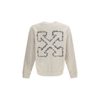 Off-White Beige bomullsgenser