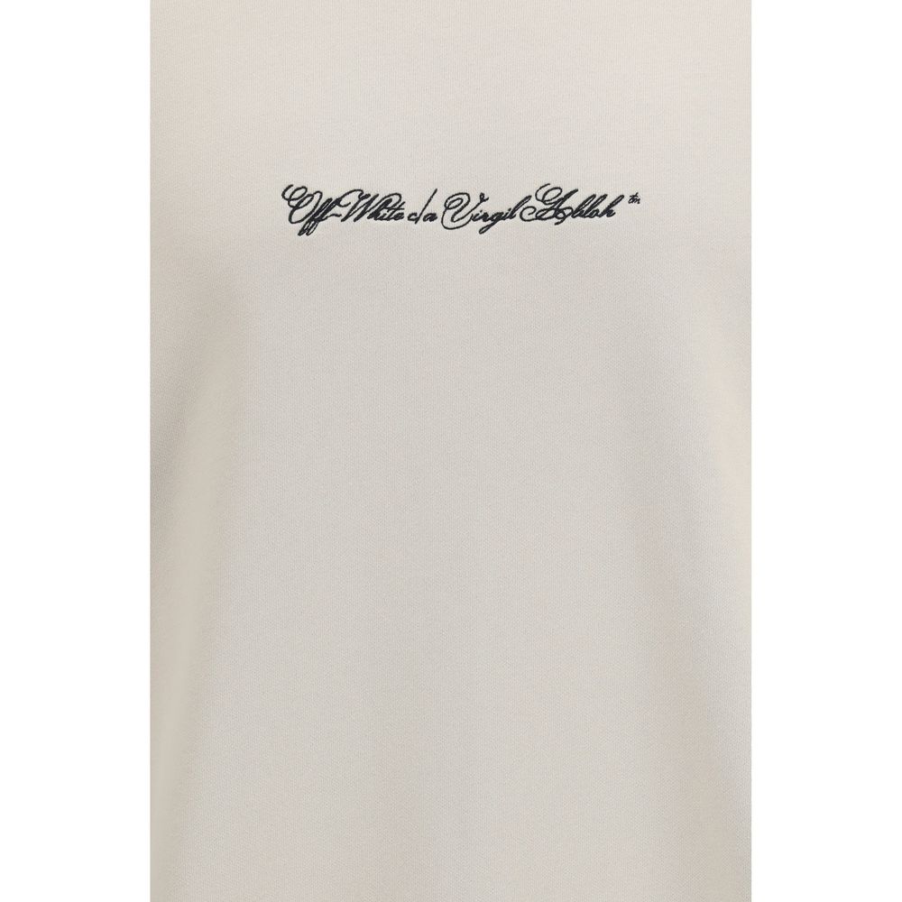 Off-White Beige bomullsgenser