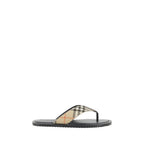 Burberry Flerfargede Flip-Flop-sandaler i Polyamid