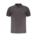 Timberland Black Cotton Men Polo Shirt