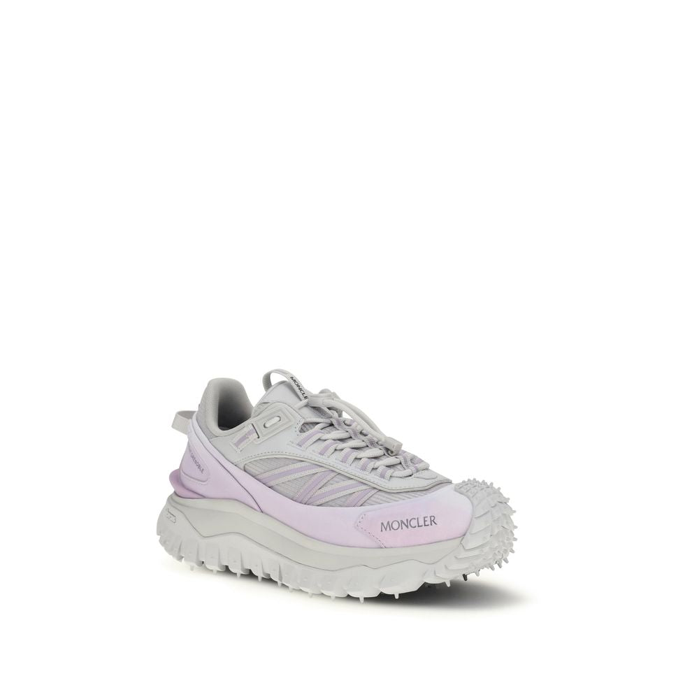 Moncler lilla sportssko i polyester