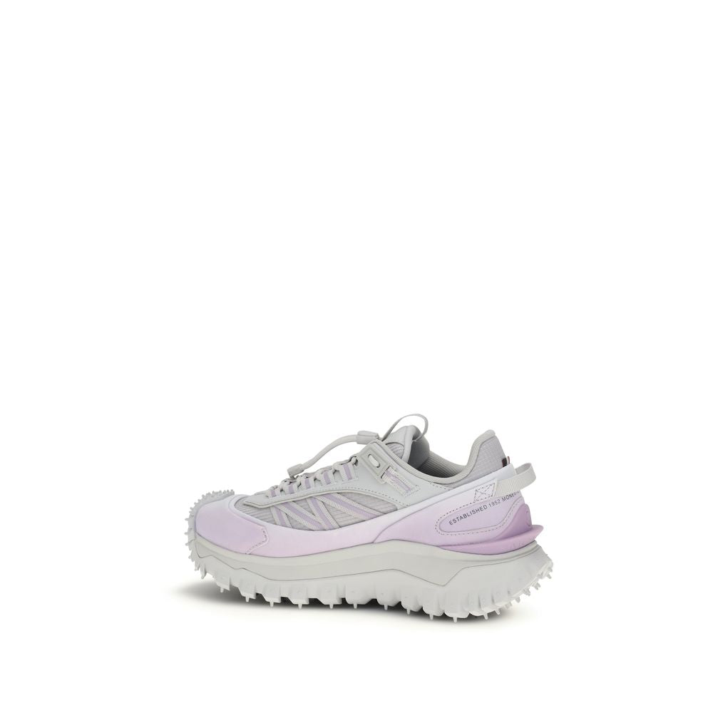 Moncler lilla sportssko i polyester