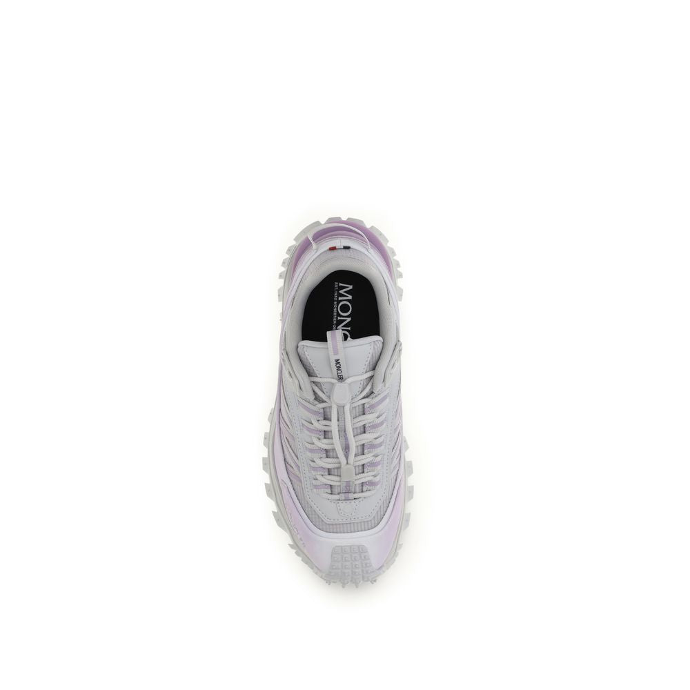 Moncler lilla sportssko i polyester