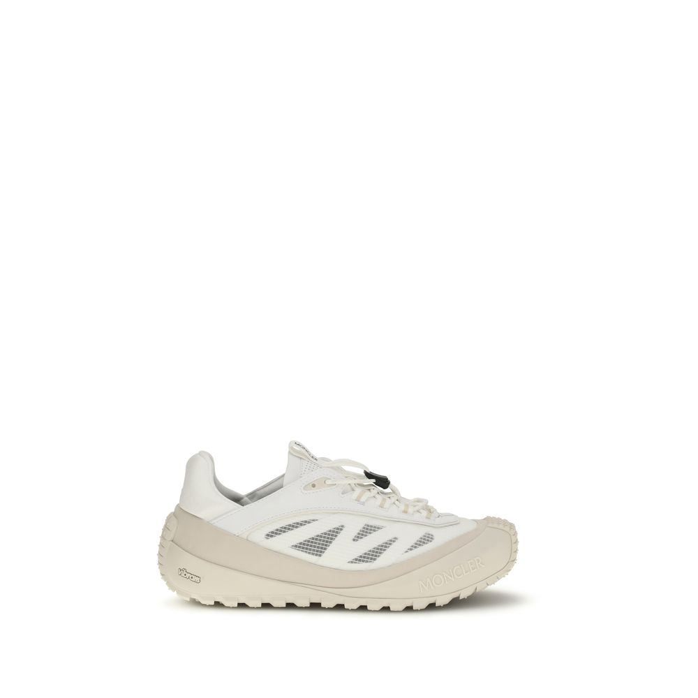 Moncler hvit polyester sportssko