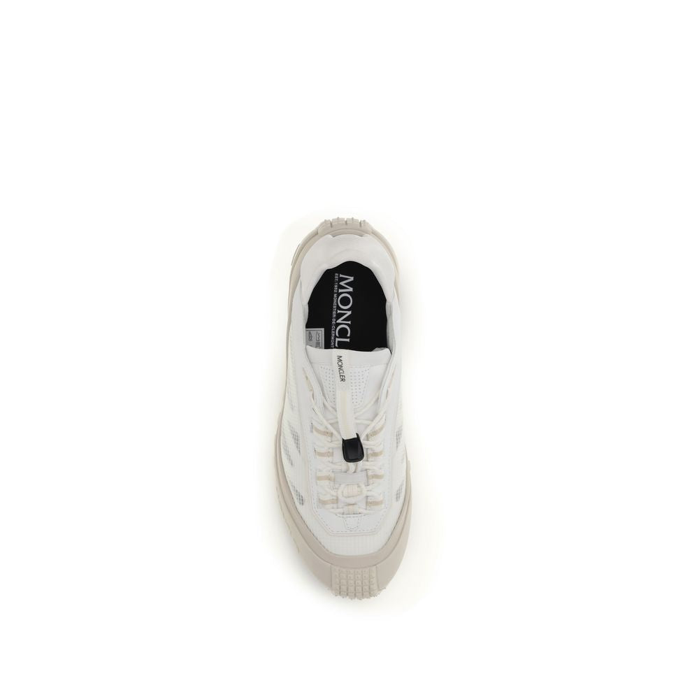 Moncler hvit polyester sportssko