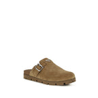 Prada Beige Kalveskinn Bos Taurus Mules
