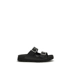 Prada svarte kalveskinnsandaler Bos Taurus