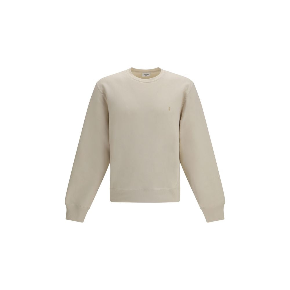 Saint Laurent beige bomullsgenser