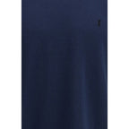Saint Laurent Blue Cotton T-Shirt