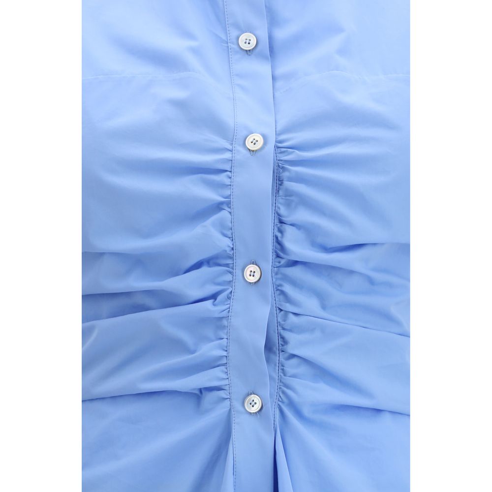 Alexander McQueen Blå casual bomullskjole