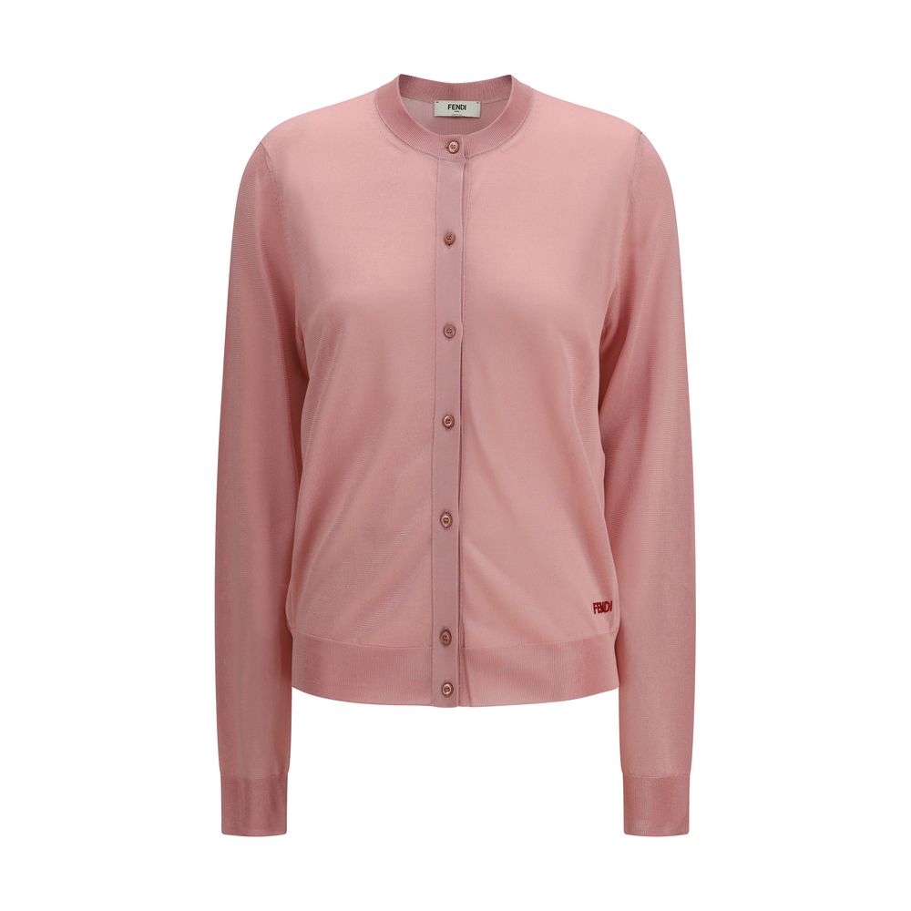 Fendi cardigan i flerfarget viskose