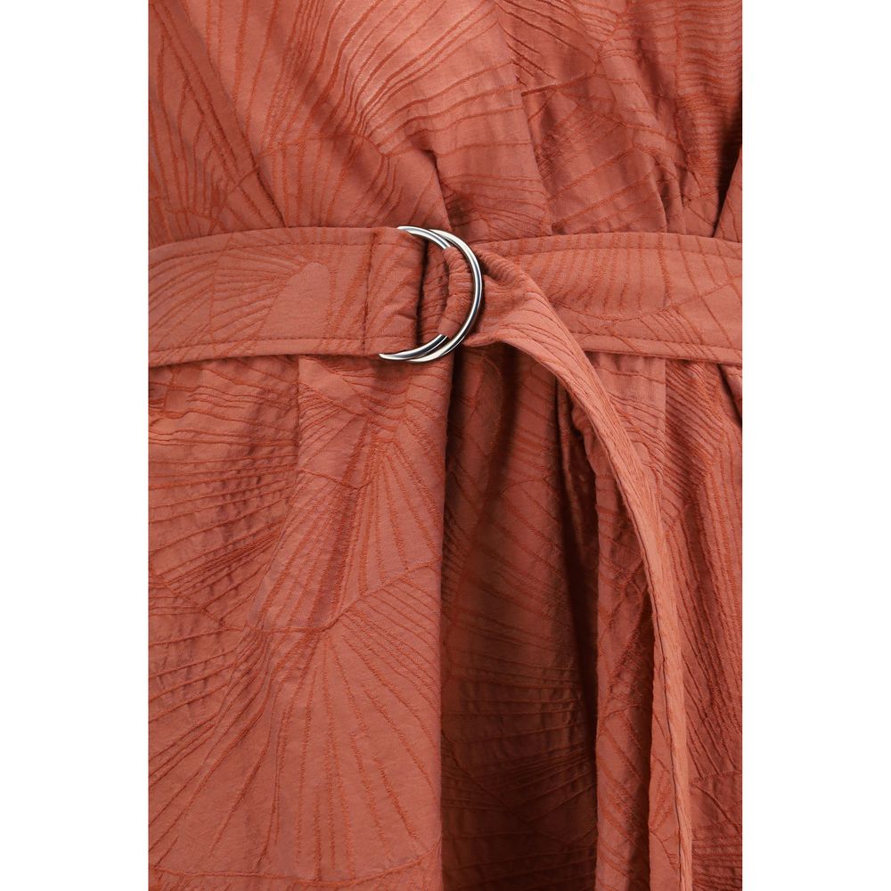 Brunello Cucinelli Flerfarget Casual Kjole i Bomull