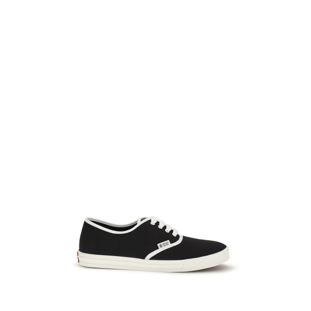 Prada sorte atletiske sneakers i bomull