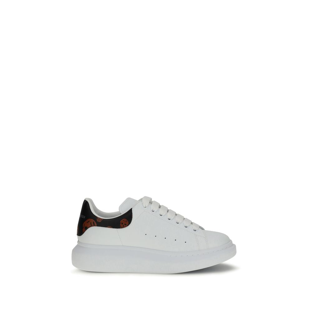 Alexander McQueen hvite kalveskinn Bos Taurus chunky sneakers