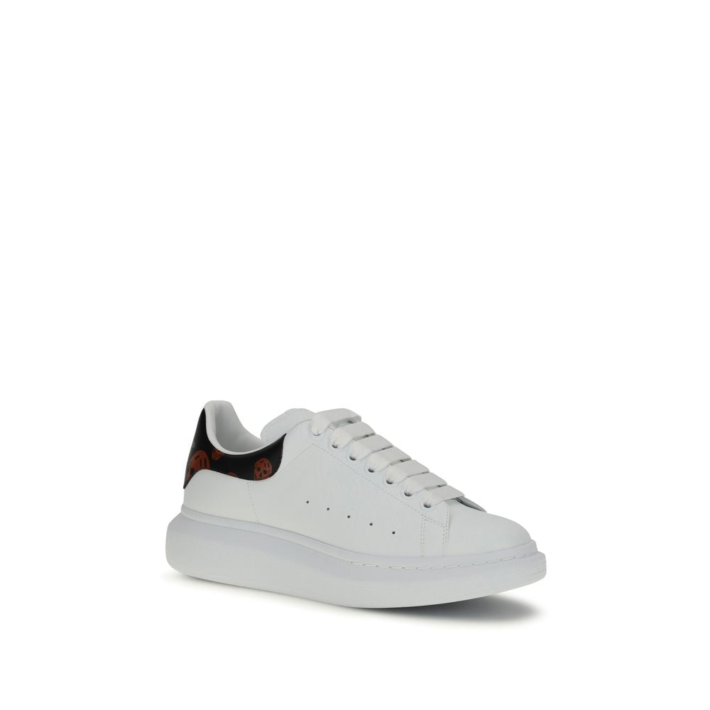 Alexander McQueen hvite kalveskinn Bos Taurus chunky sneakers