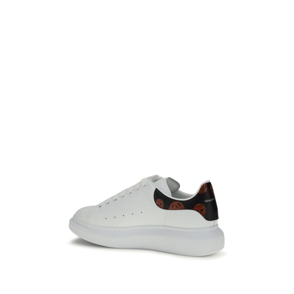 Alexander McQueen hvite kalveskinn Bos Taurus chunky sneakers